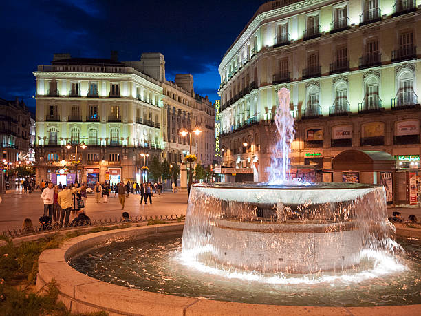 istock Fountain at Puerta del Sol, Madrid 513728361