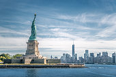 istock The statue of Liberty and Manhattan, New York City 513732548