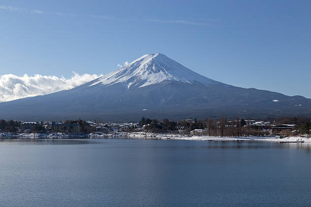 istock Mt.Fuji in winter, Japan 513732688