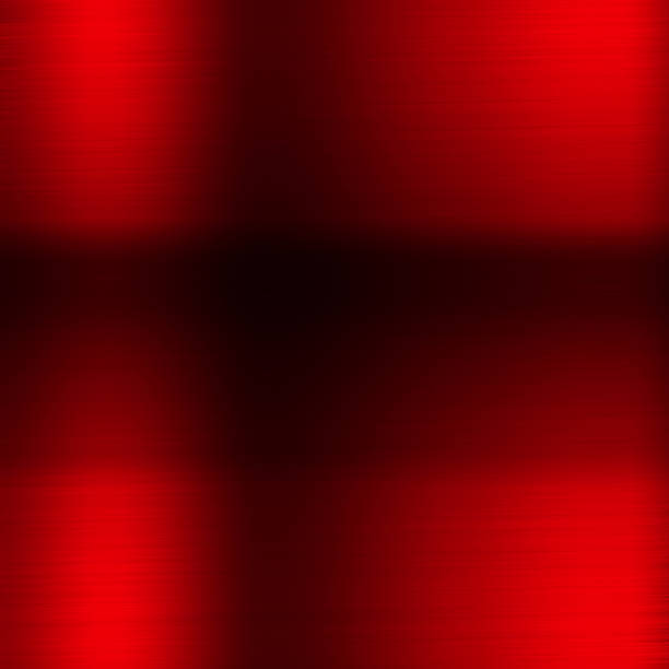 istock Brushed red metal, Christmas or Valentine's background 513739992