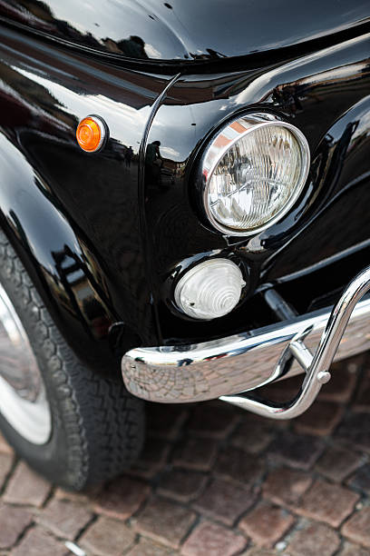 istock Italian vintage car close up 513750873