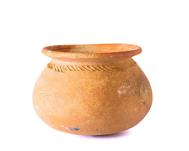 istock Pots made of clay for use in the kitchen. 513751176