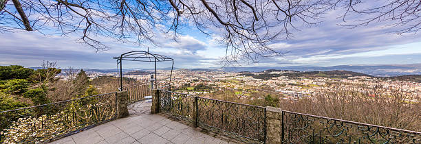 istock Panoramic view of Braga city from the terrace 513754484