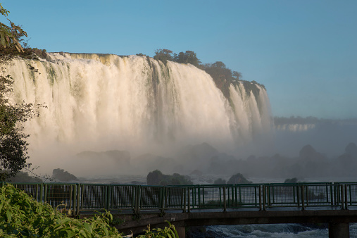 Iguazu waterfalls in Brazil