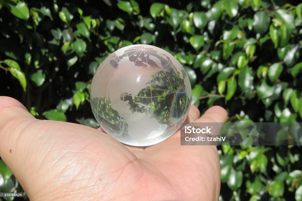 crystal ball crystal ball is held by one hand Fortune Teller Stock Photo