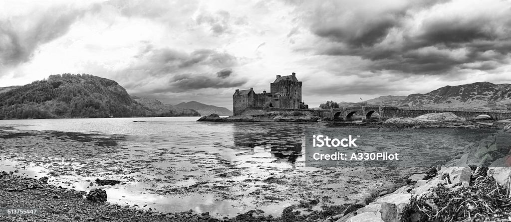 Eilean Donan Castle, Scotland One of Scotlands most famous landmarks. Mansion Stock Photo