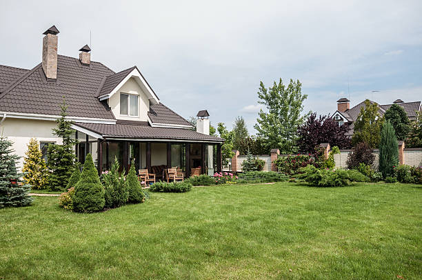 istock private house with a garden in rural area 513755616