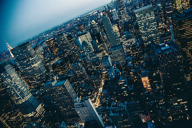 istock New York Midtown skyline - Aerial View 513757055