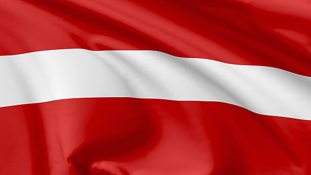 istock Flag of Latvia 513757119