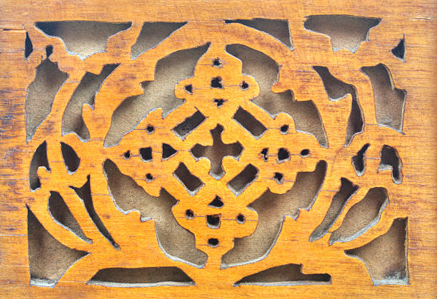 istock Beautiful wood carving 513761876