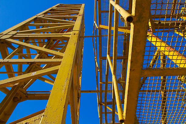 istock low view of the cranes 513781907