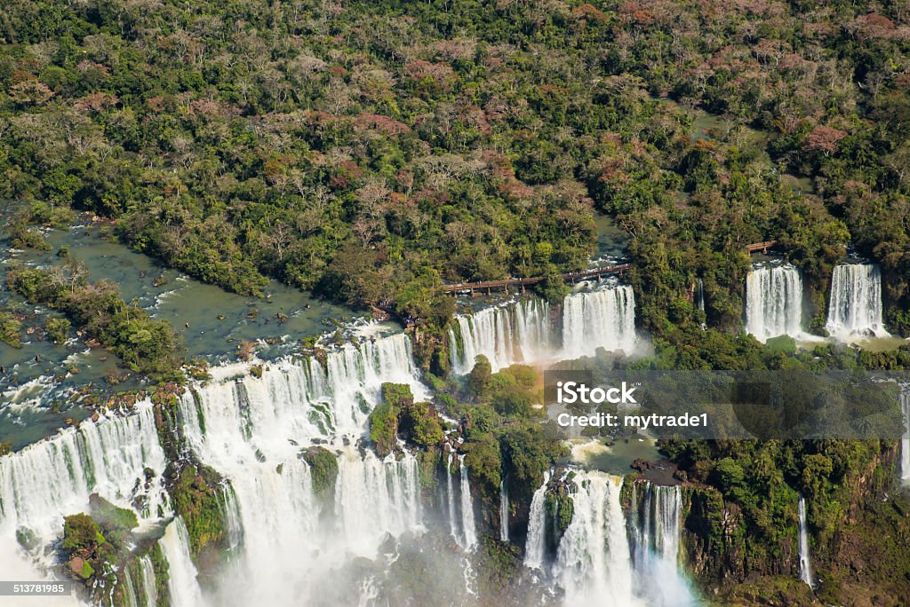 Iguazu Iguazu waterfalls in Brazil 2013 Stock Photo