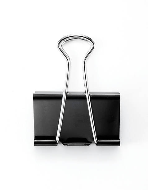 istock Office supplies clip on white background 513782801