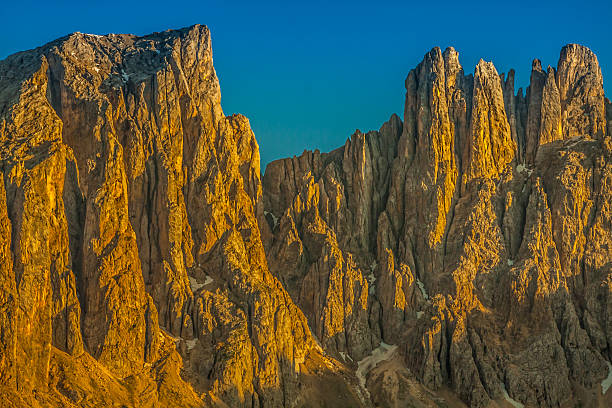 istock Dolomiti - Latemar at sunset light 513784117