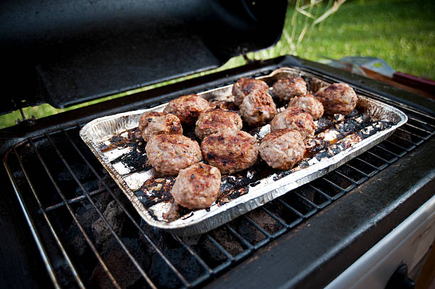 Meatballs stock photo