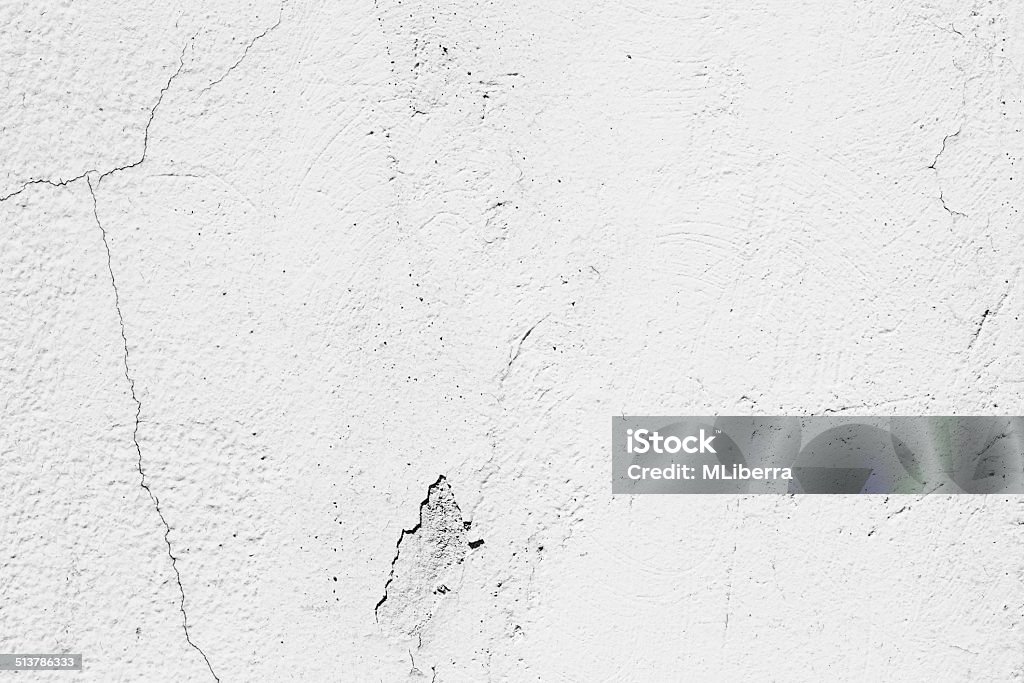 Old White Wall Background Stock Photo - Download Image Now - Above