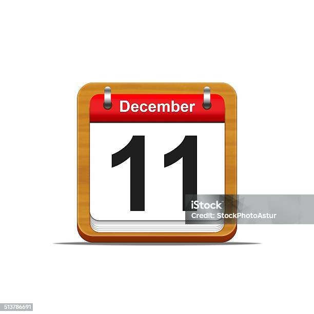 11 Dezember Stockfoto und mehr Bilder von Datum - Datum, Dezember, Fotografie