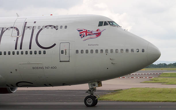 Virgin Atlantic Boeing 747-400 stock photo