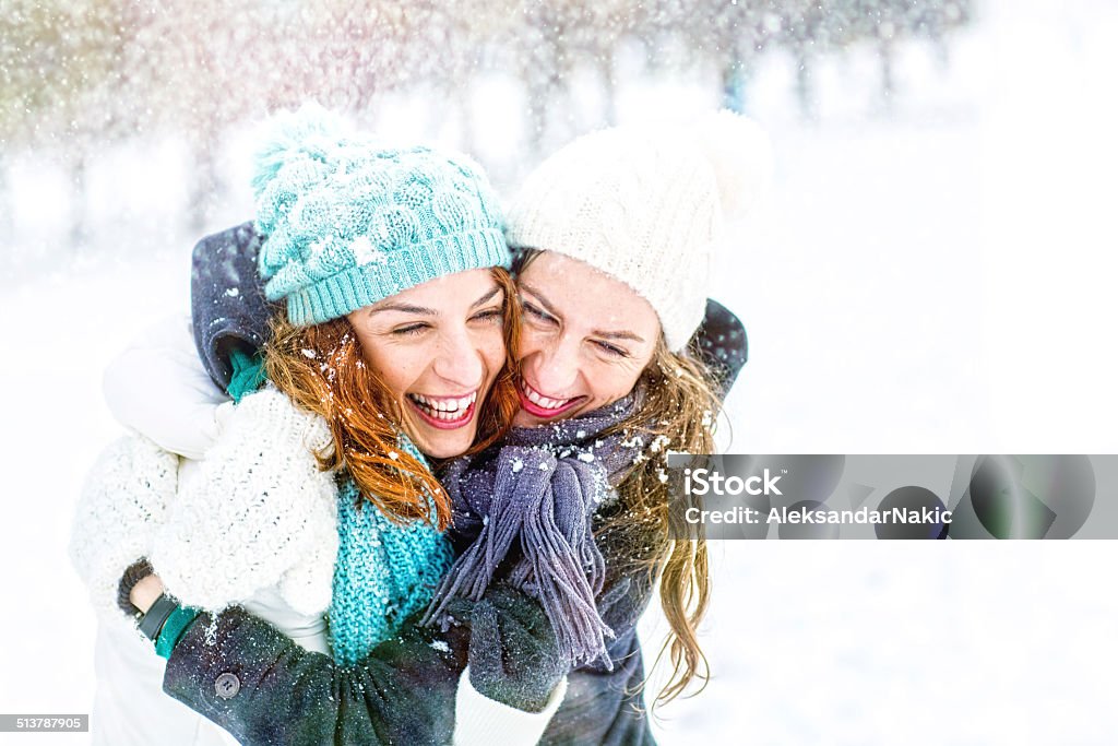Winter-Spaß - Lizenzfrei Winter Stock-Foto