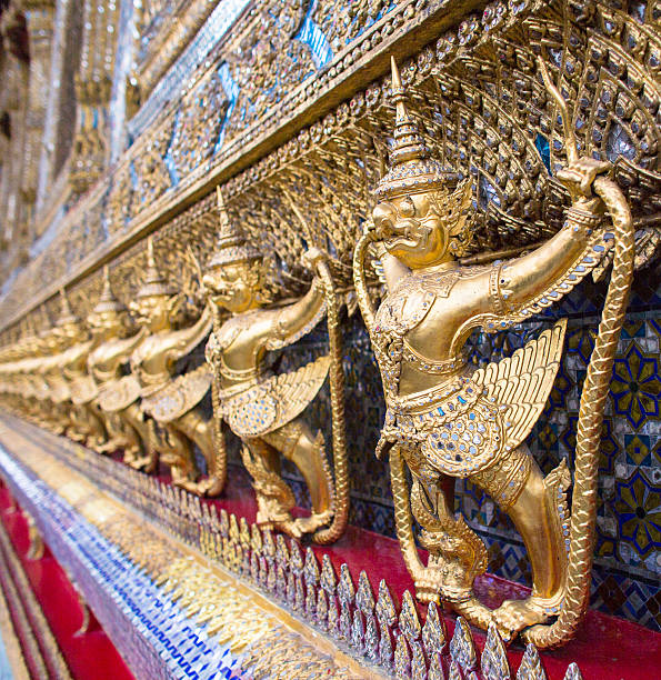Garuda Statue At Wat Phra Kaew stock photo