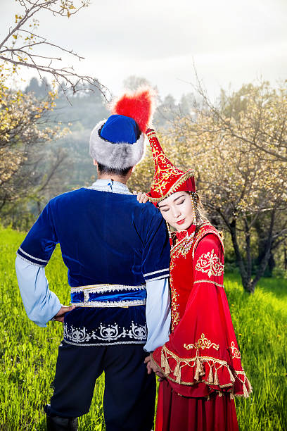 istock Kazakh couple in love 513792016