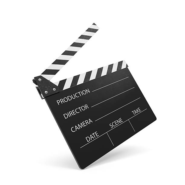 istock Movie clapper isolated on white background. 513793402