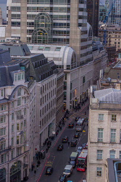 istock Busy aerial street view 513793600