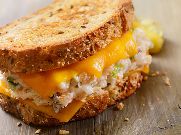 istock Grilled Cheese Seafood Salad Sandwich 513796808