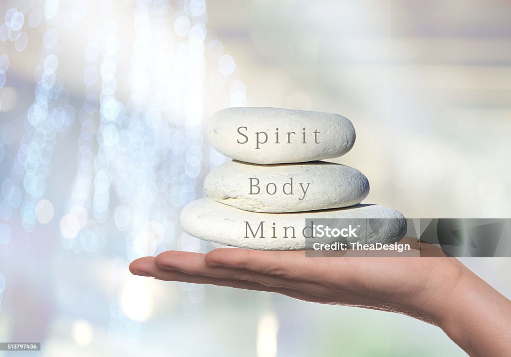 Spirit, Body and Mind, Spirit, Body and Mind healthy lifestyle Spirituality Stock Photo