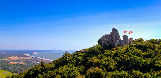 Photo of Landscape form MinhDam mountains to Longhai sea of Baria province