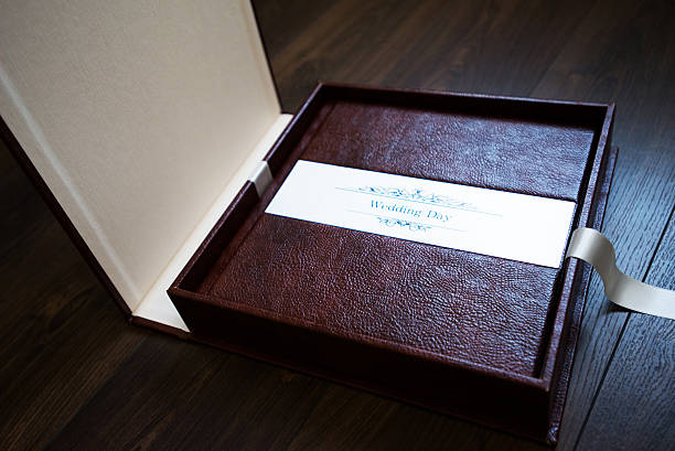 istock Leather handmade photobooks 513802184