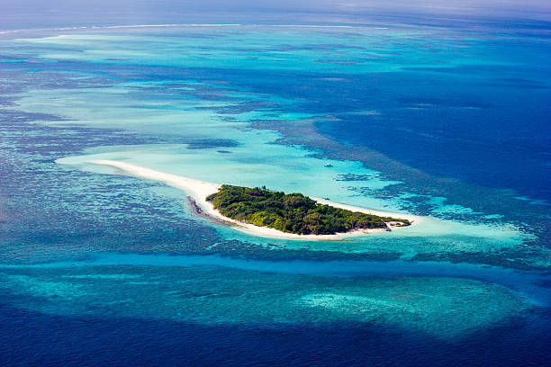 Hundafuri, Haa Dhaalu Atoll, Laccadive Sea, Maldives Upper North Province, Haa Dhaalu Atoll, The Maldives atoll stock pictures, royalty-free photos & images