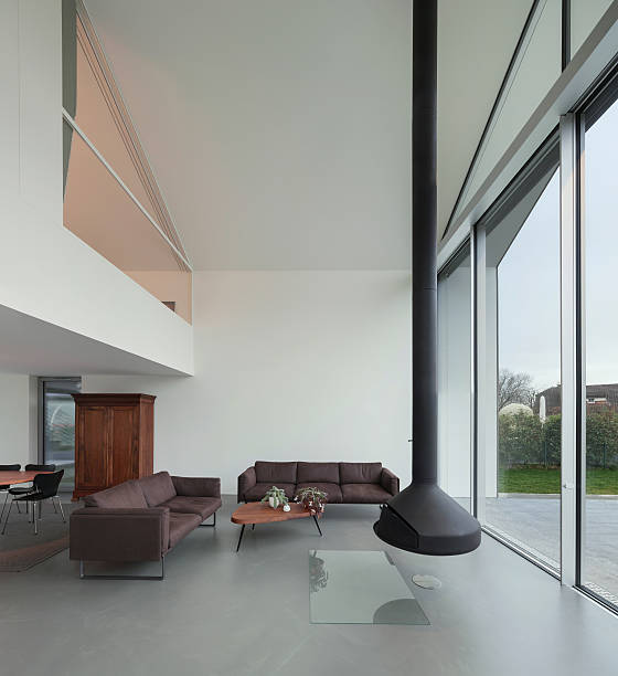Interior of a beautiful modern house
