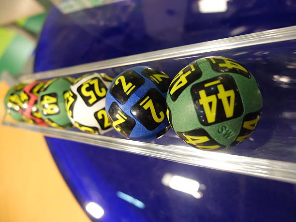 istock Lottery balls during extraction of the winning numbers 513807928