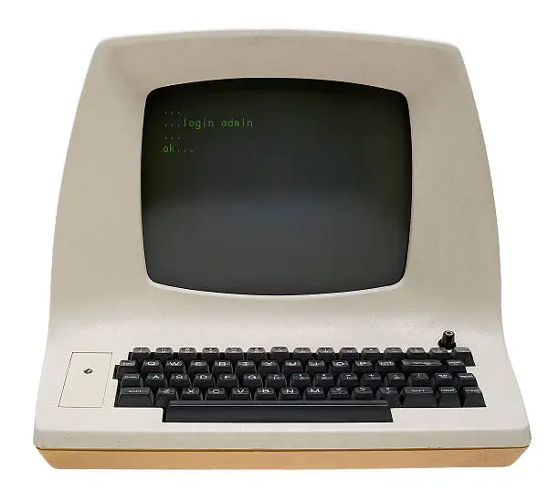 Photo of alter IBM Compter von 1981