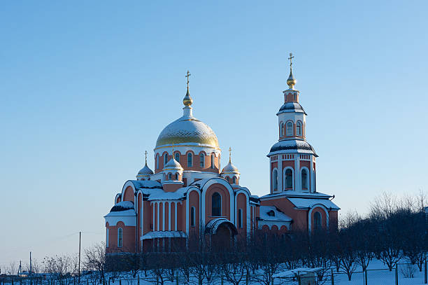 istock Russian Church in Saratov Orthodox monastery 513810612