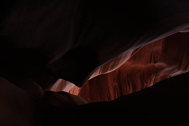 antelope canyon - maze old obsolete ancient stock-fotos und bilder