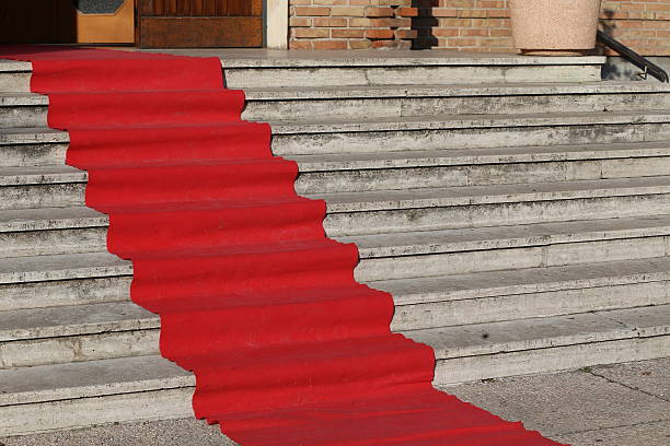 istock long red carpet for the catwalk of celebrities 513815220
