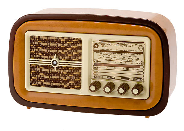 old radio from 1954