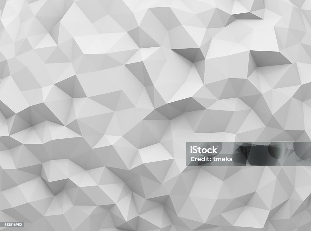 Grigio sfondo poligonale - Foto stock royalty-free di Forma geometrica