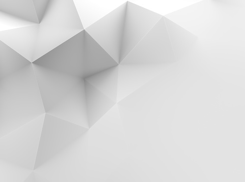 Gray polygonal background for various design