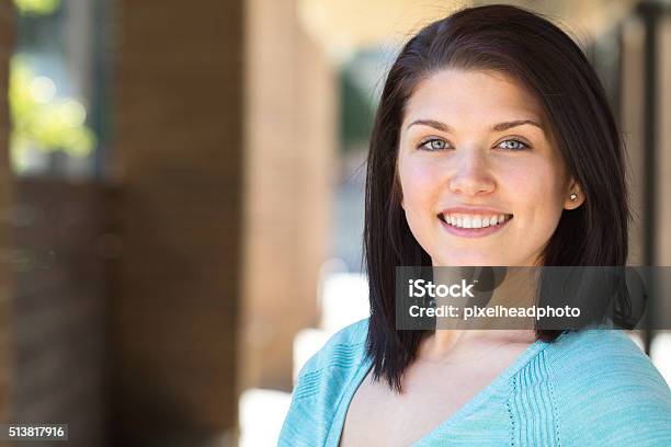 Portrait Of A Young Woman Stock Photo - Download Image Now - Teenage Girls, University, Adult