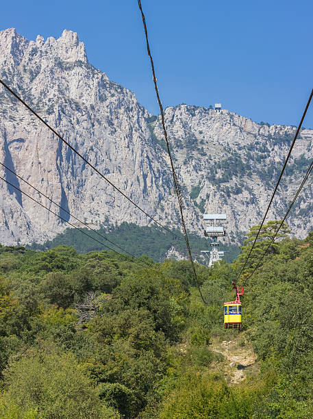istock The cable car in Crimea Ai-Petri 513821036