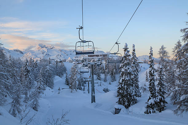 istock Snowy landscape in the mountains 513821359