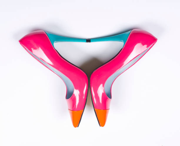 istock Red Women's shoes 513822273