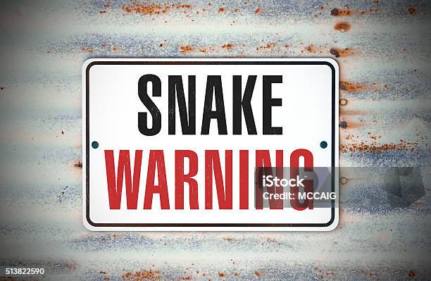Snake Warning Stock Photo - Download Image Now - Black Mamba, Cobra, Cottonmouth Water Moccasin Snake
