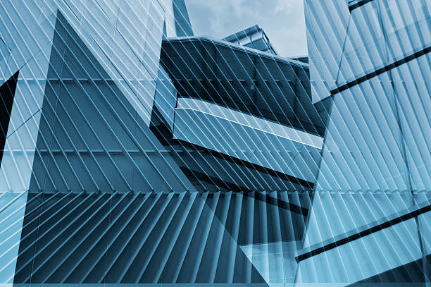 istock Glass of modern tower 513824133