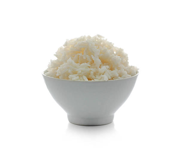 istock bowl full of rice on white with clipping path 513824413