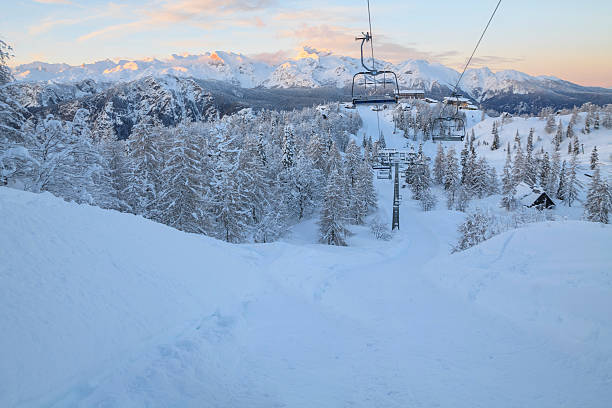 istock Snowy landscape in the mountains 513824851