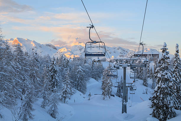 istock Snowy landscape in the mountains 513824989